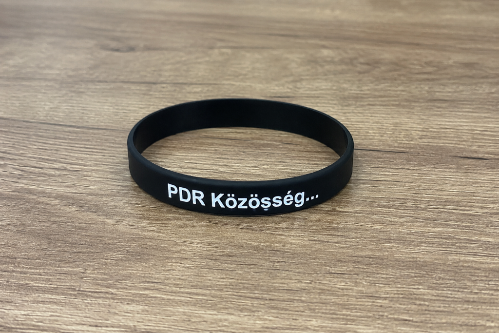 PDR szilikon karkötő